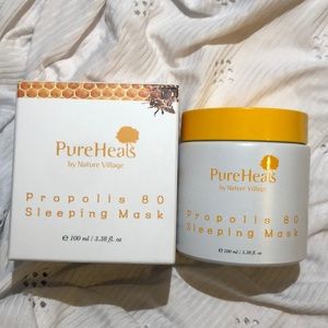 Pure Heals Propolis 80 Sleeping Mask NIB NWT